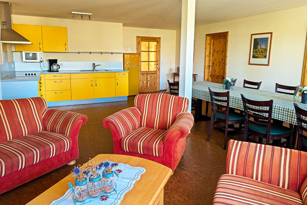 Flachshof-Nettetal-Wohnbereich-Ferienwohnung-Getreidemuehle